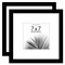 Americanflat 2 Pack of Picture Frames with Mat - Plexiglass Cover